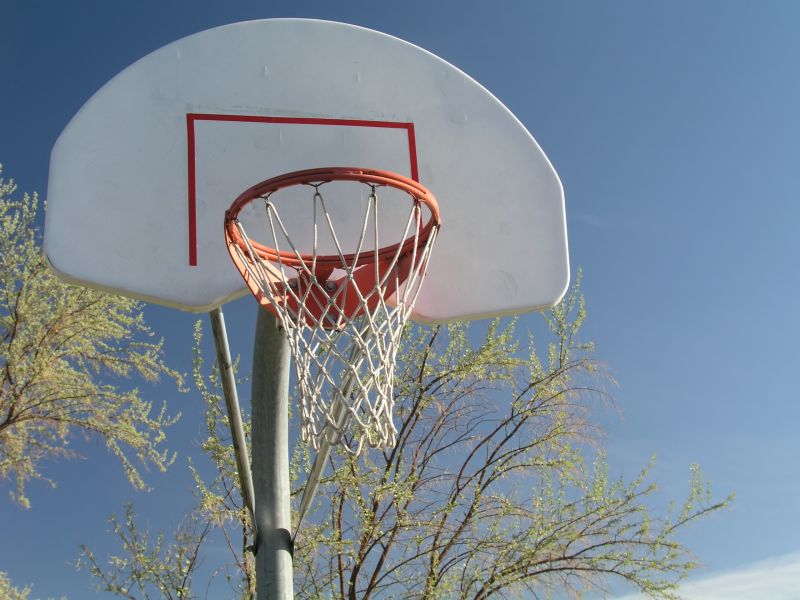 Basketball Goal Installation detail