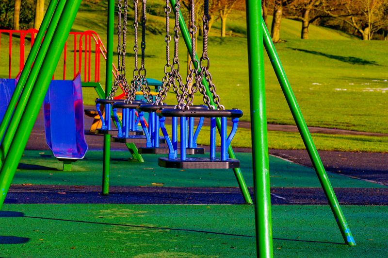 Swing Set Installation detail