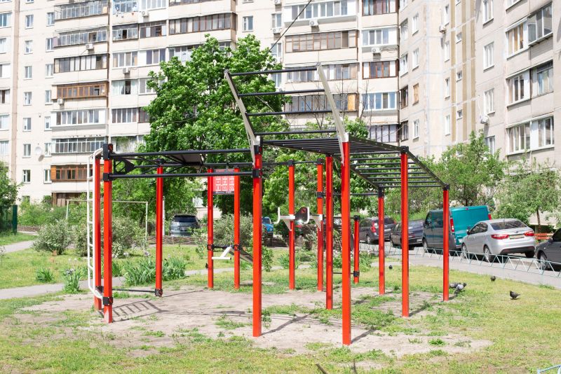 Monkey Bars Installation