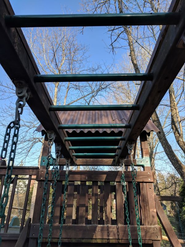 Monkey Bars Installation