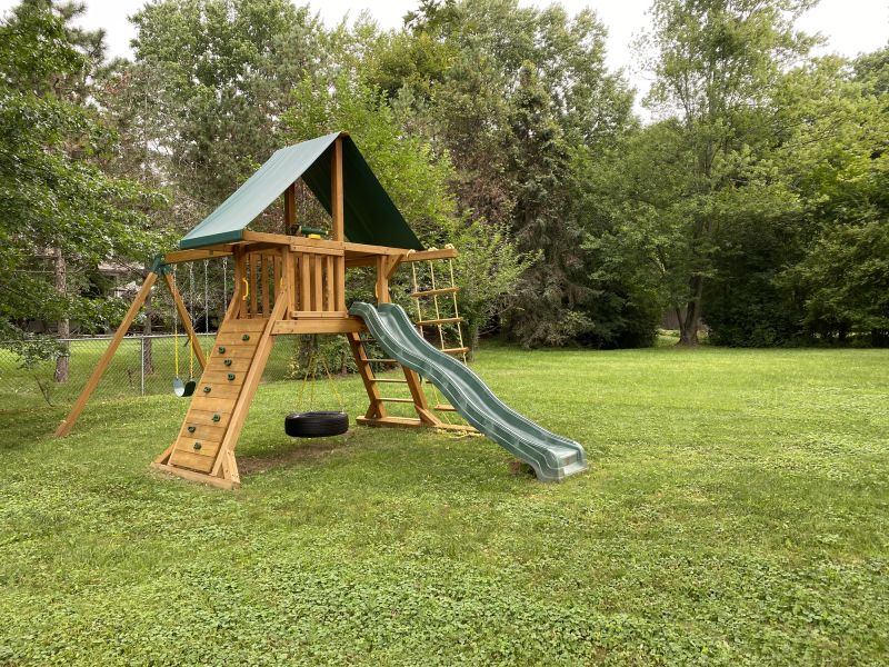 Wooden Playset Installation